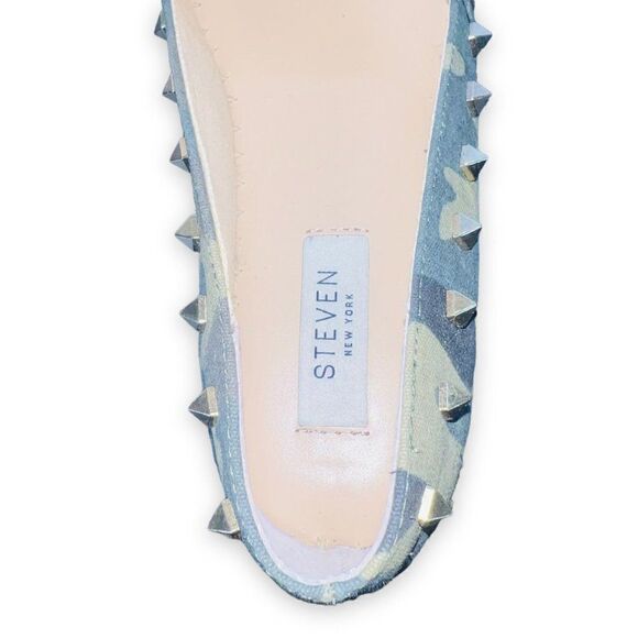Steven by Steve Madden Erie Platform Espadrille Flats "Camo" Women's 7 - Picture 9 of 11